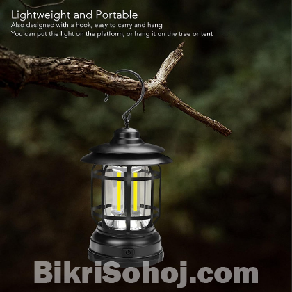 Rechargeable Retro Lamp